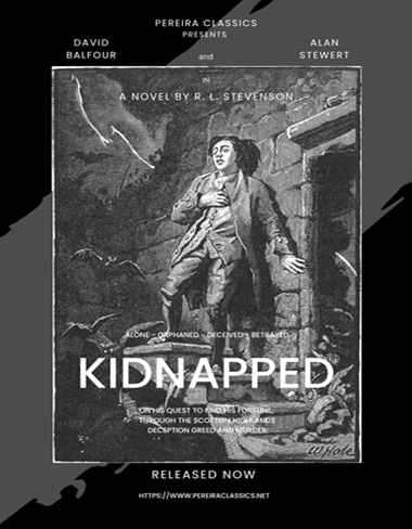 Poster - Kidnapped by Robert Louis Stevenson